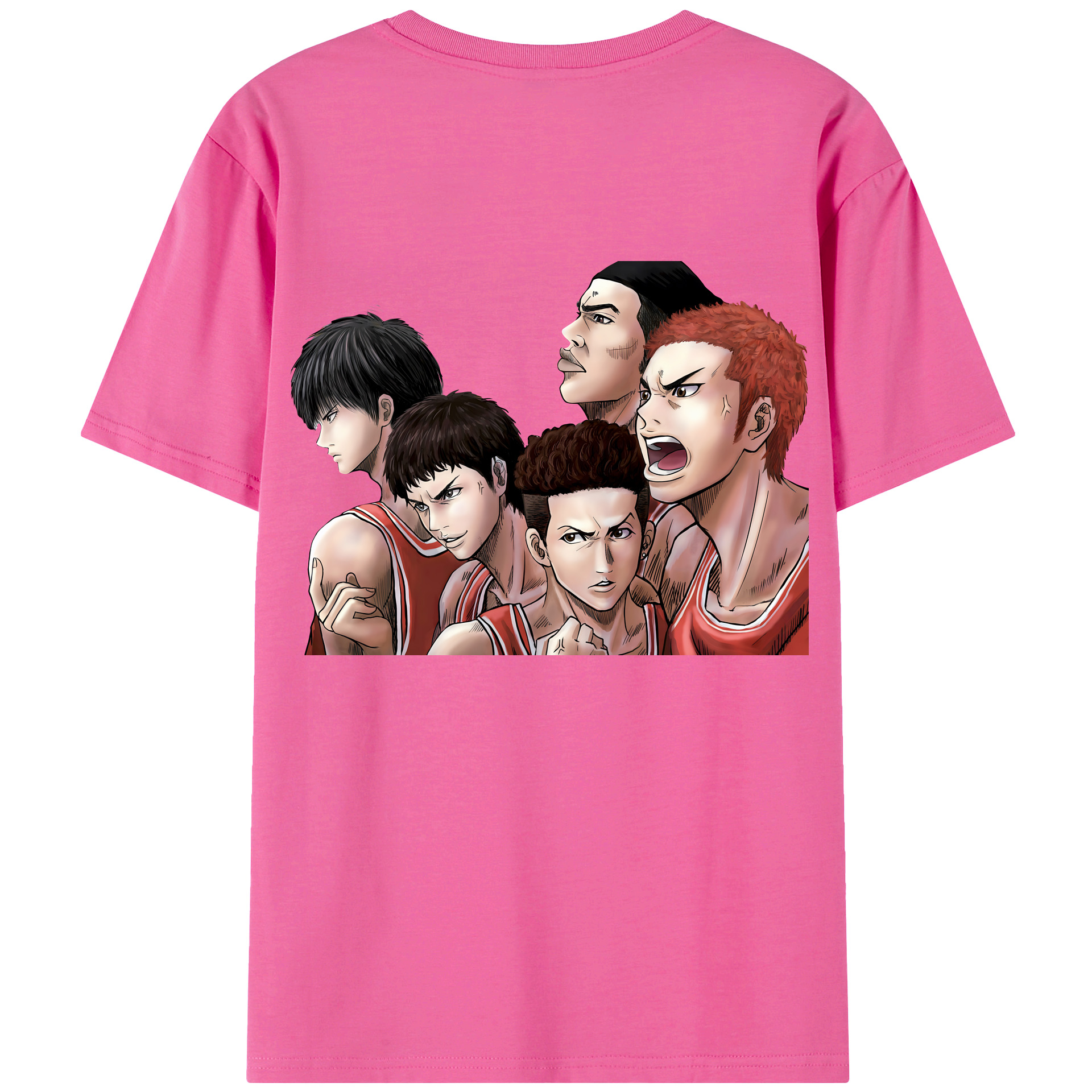 （画像用） SLAM DUNK／スラムダンク レディース半袖Tシャツ(バックプリント)